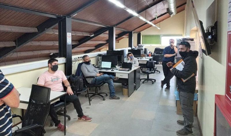 Capacitan a personal municipal de Ushuaia sobre prevención sísmica 