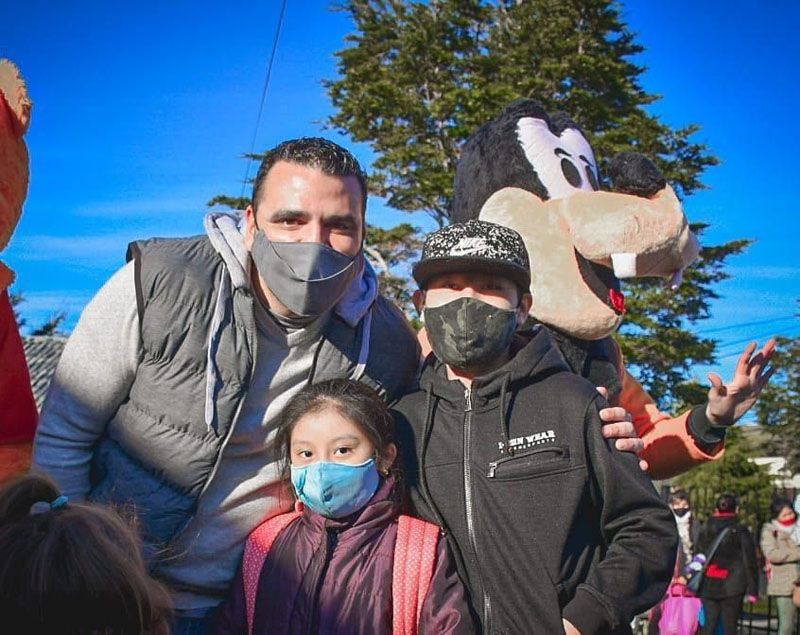 Vuoto compartió la celebración con el comedor Corazones Solidarios