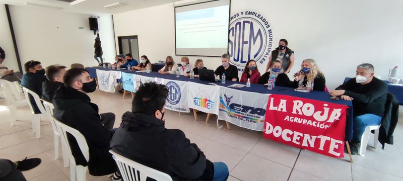 Gremios movilizan para presentar proyecto de modificación de la obra social