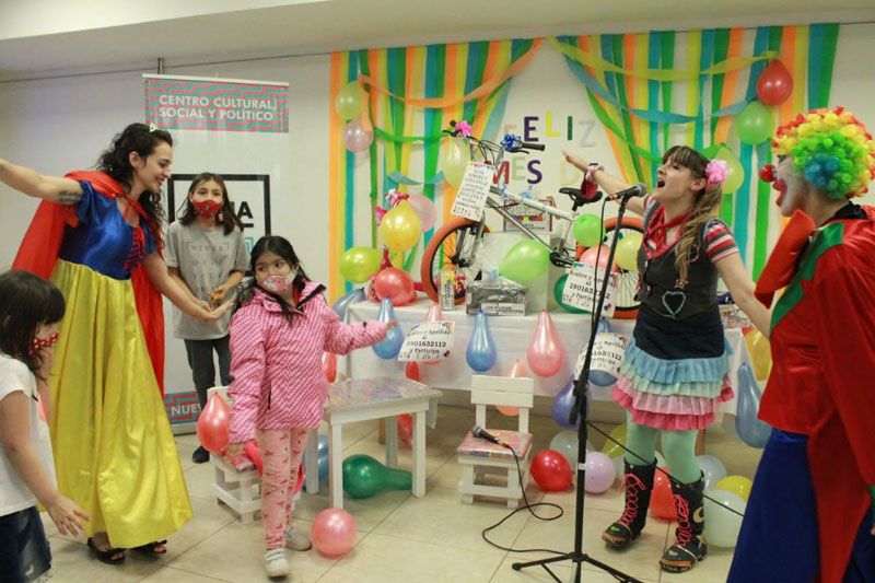 El Centro Nueva Argentina transmitió una maratón de programas para el público infantil