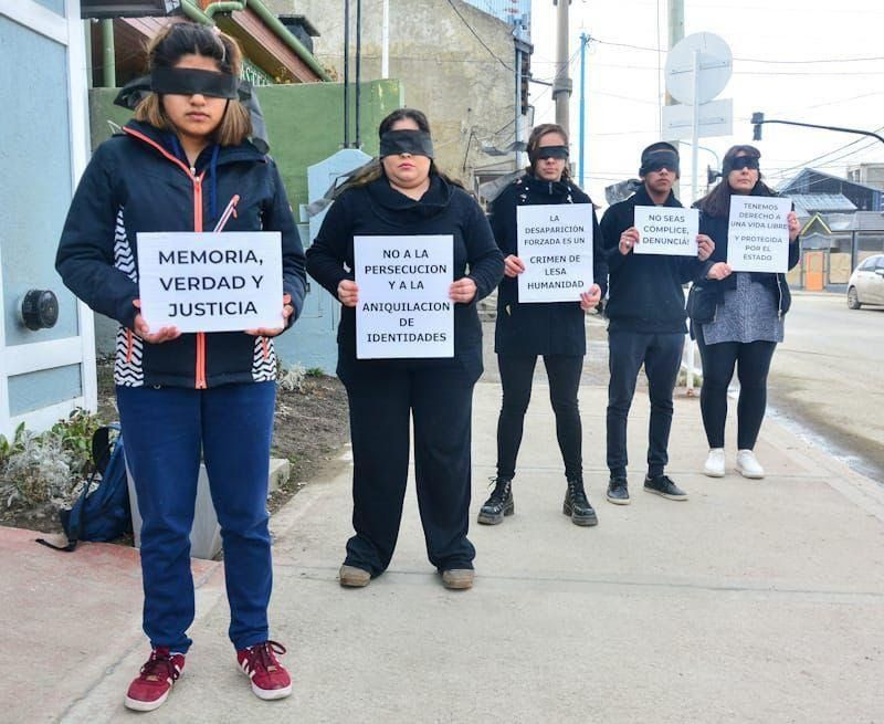 Conmemoraron en Ushuaia el Día Internacional de las Víctimas de Desapariciones Forzadas