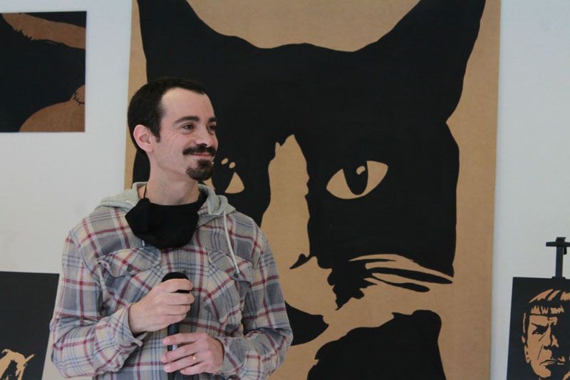 El Centro Nueva Argentina inauguró la muestra “Stencil a Pinceladas”
