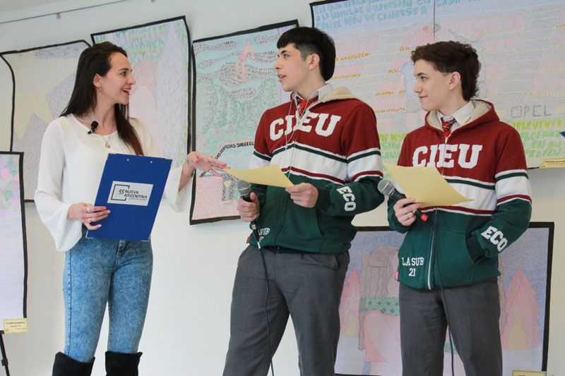 El CCNA inauguró la muestra “Caligramas 2021” de estudiantes del CIEU