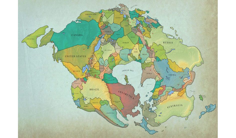Constatan una conexión entre América del Norte y Antártida