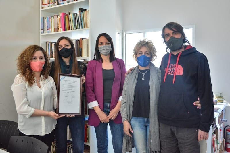 Reconocieron el trabajo de la Biblioteca Anahí Lazzaroni