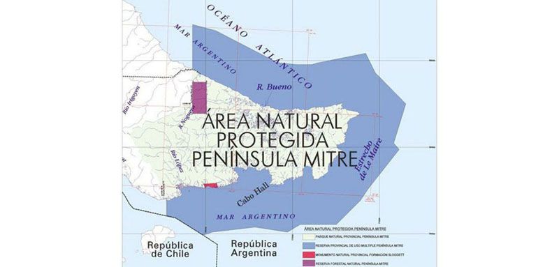 Reserva de Península Mitre vuelve al debate legislativo