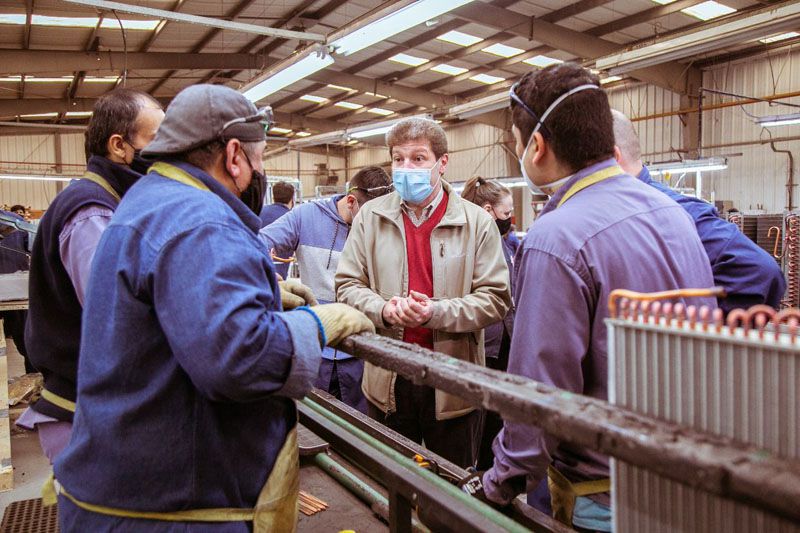 Melella valoró el cooperativismo 