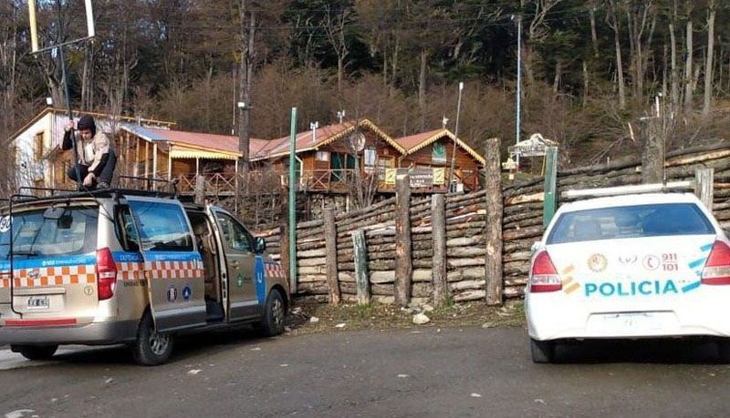 Dos jóvenes se lesionaron en la senda que lleva al Glaciar Martial