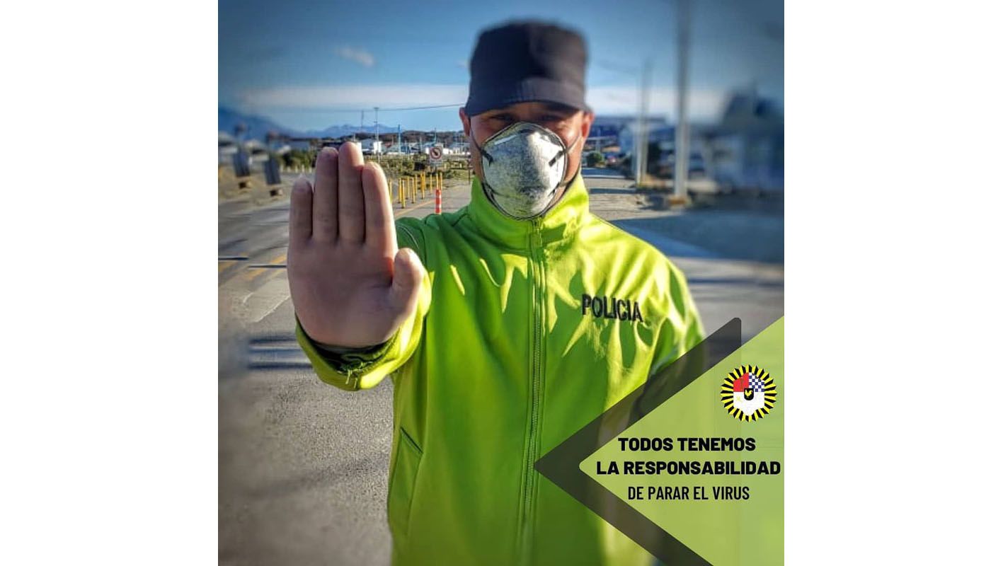 Agente policial cesanteado por violar el ASPO