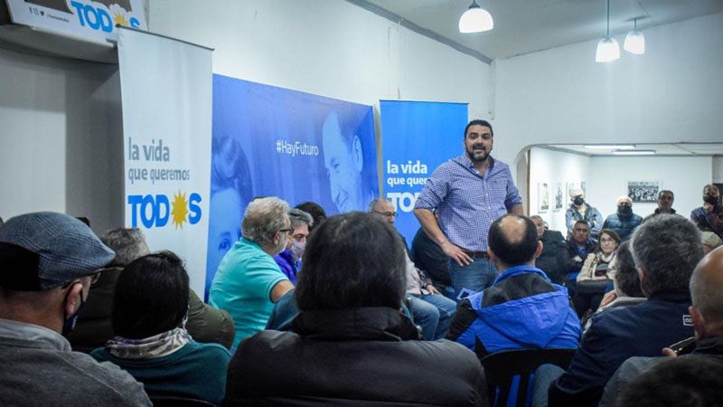Vuoto se reunió con militantes del justicialismo