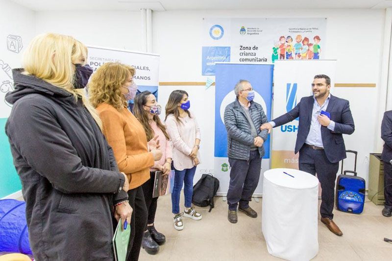 Ushuaia cuenta con la primera Zona de Crianza Comunitaria de la Patagonia 