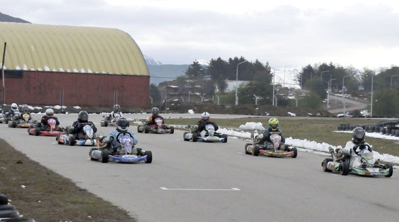 La nieve no fue obstáculo para la APKU