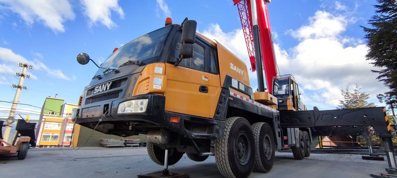 Sany llegó al fin del mundo para quedarse