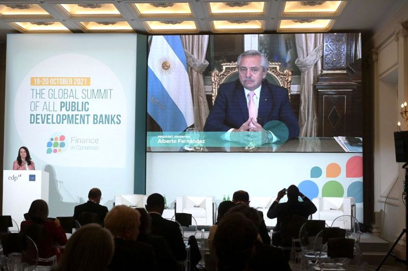 Alberto Fernández reiteró el pedido de 