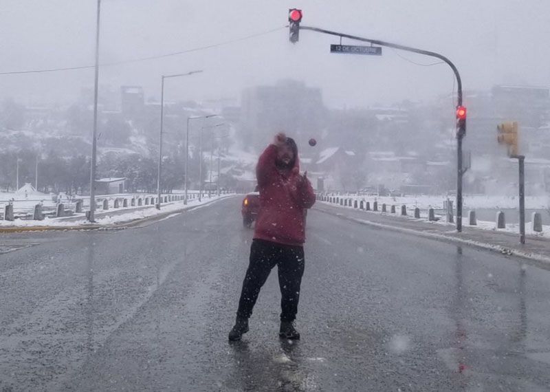 Al mal tiempo... buena onda