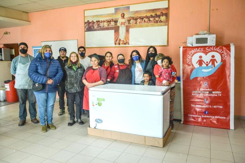 El Municipio de Ushuaia respalda acciones solidarias y a emprendedores 