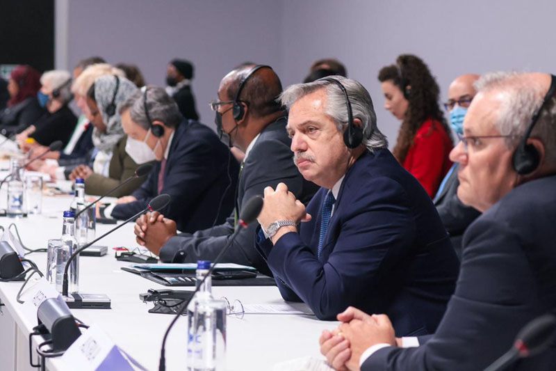 Alberto Fernández: “Sin financiamiento sostenible no habrá desarrollo sostenible”