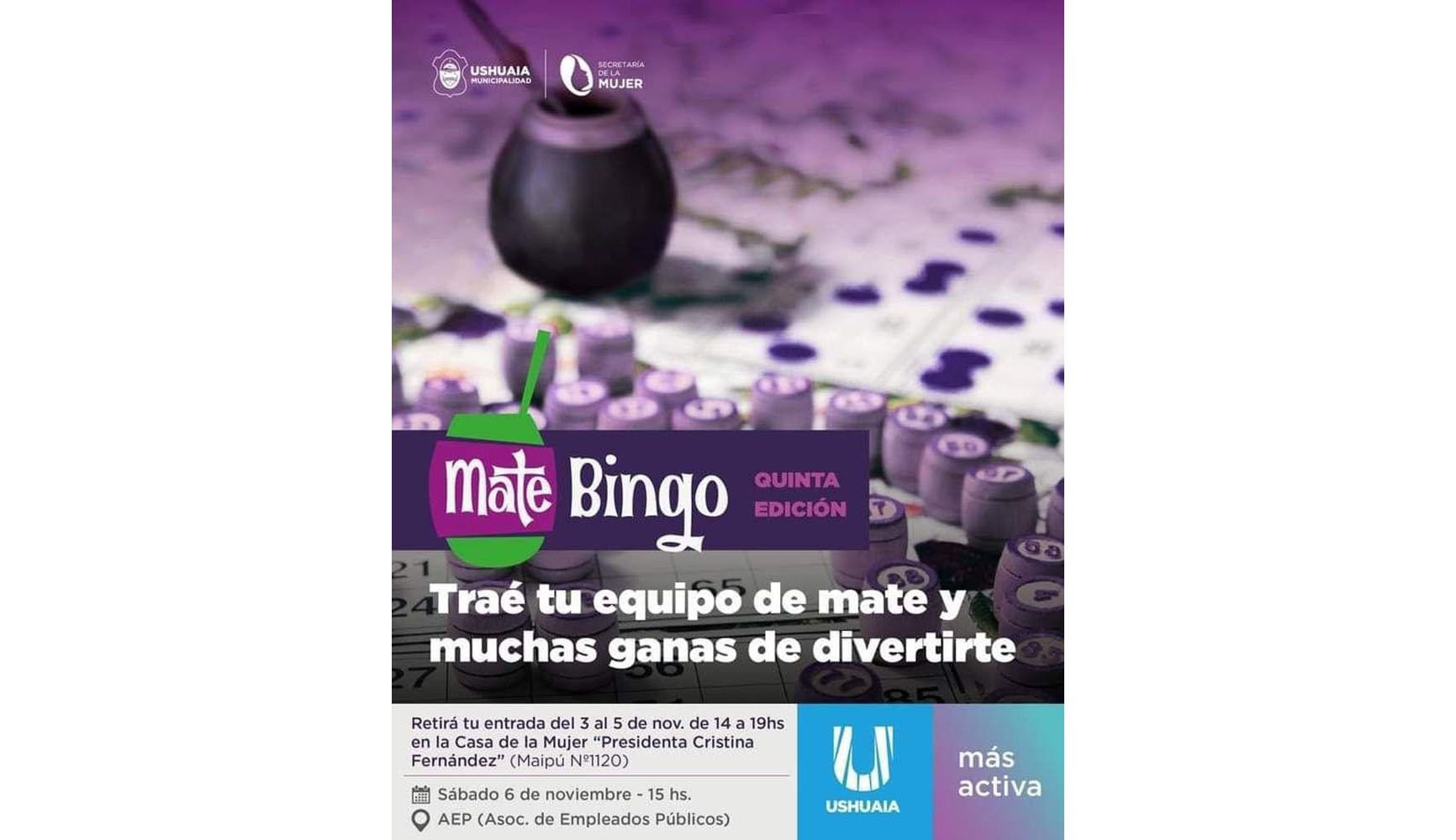 Vuelve el Mate Bingo a Ushuaia 