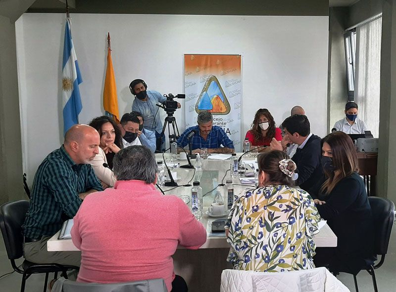 La Secretaría de Planificación e Inversión Pública expuso el Plan de Obras 2022