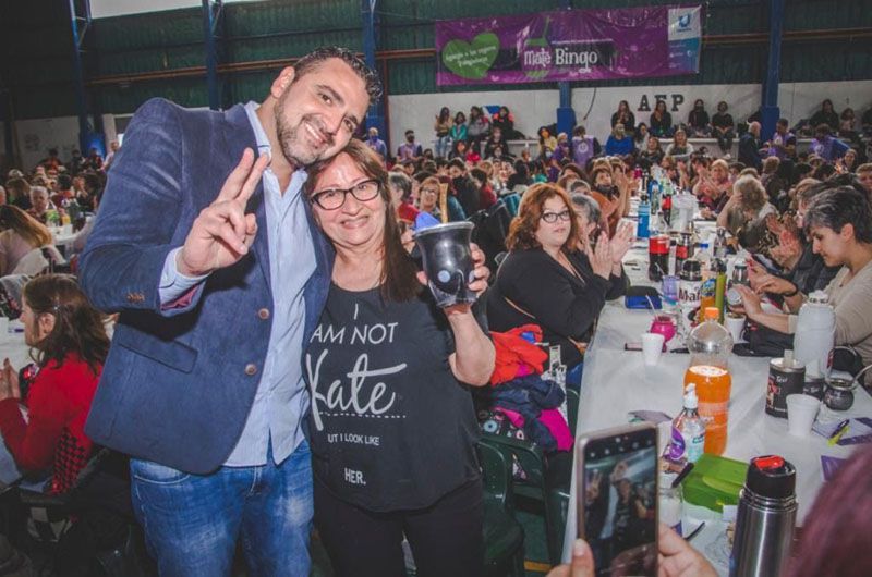 Mujeres de Ushuaia volvieron a disfrutar del Matebingo