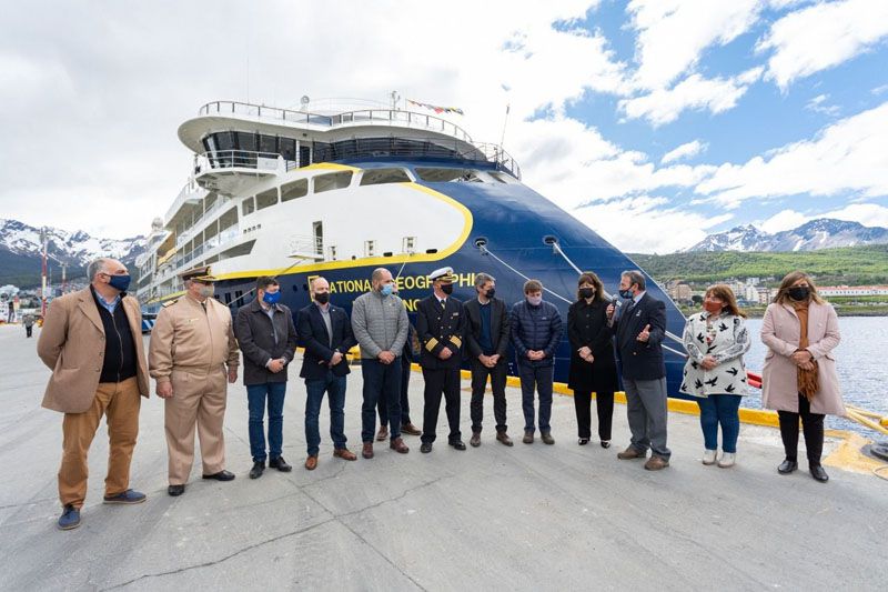 Melella y Lammens inauguraron la temporada de cruceros