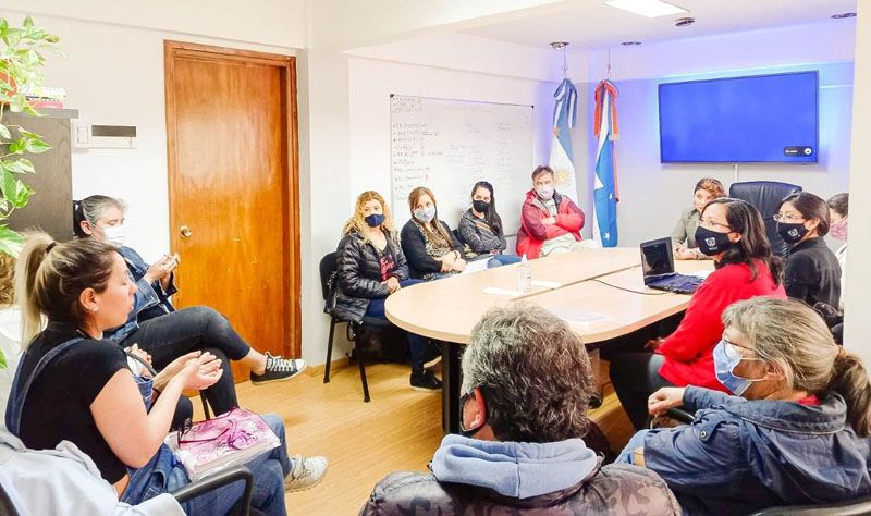 Referentes de Gestión Educativa mantuvieron un encuentro con Cooperadoras Escolares