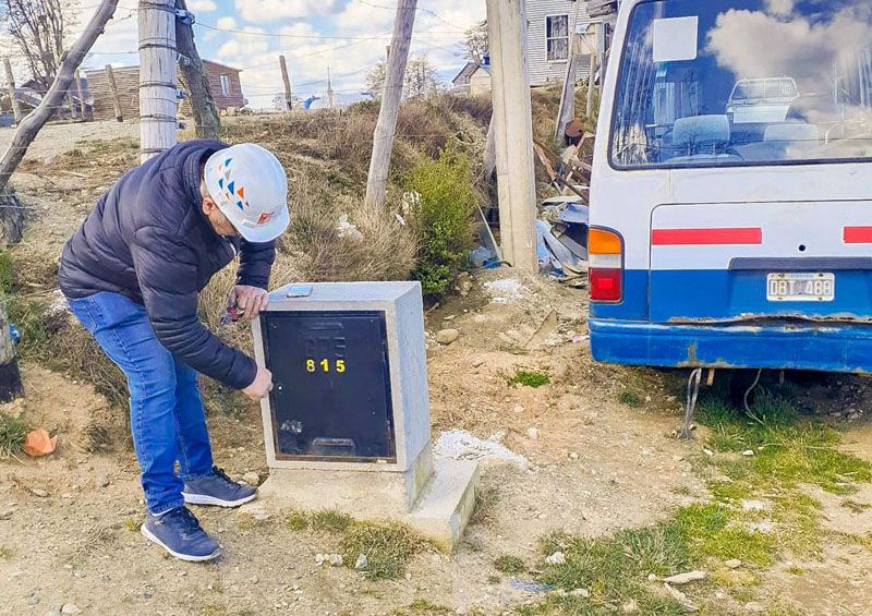 Realizan relevamiento para conectar 1200 domicilios a la red de gas
