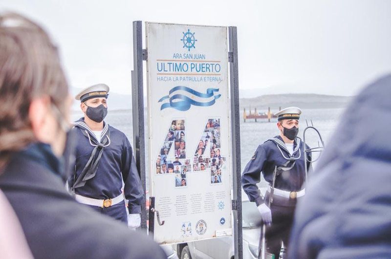 Homenajearon a tripulantes del ARA San Juan