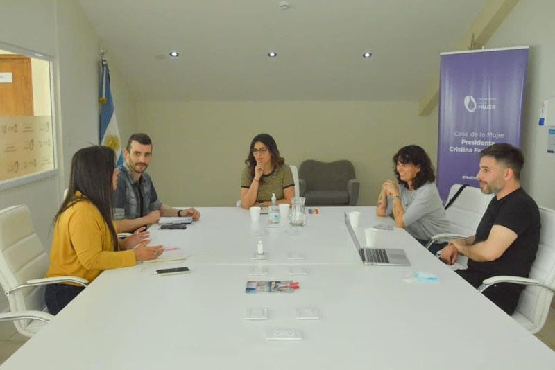 El Municipio de Ushuaia articula acciones con el colectivo LGBTQI+