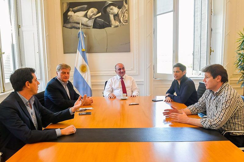 Melella se reunió con Manzur, De Pedro y Kicillof