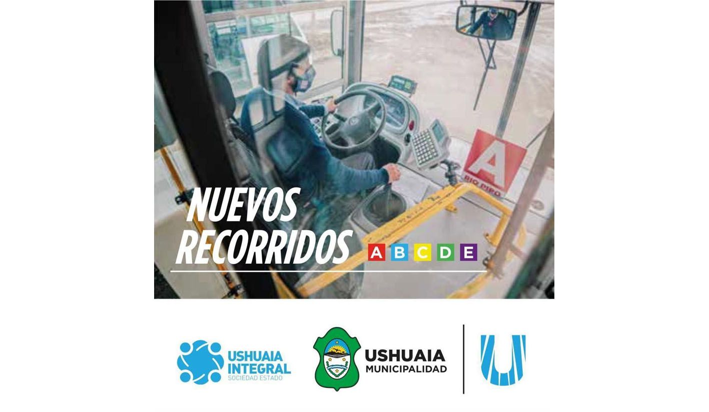 Colectivos en Ushuaia: el segundo viaje en combinación será gratuito