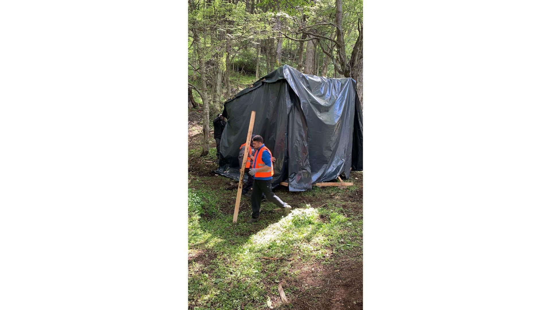 El Municipio realizó desarmes en un sector del Dos Banderas