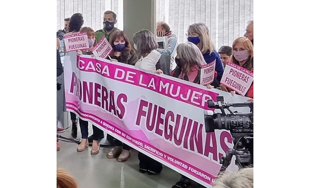 El Concejo nombró ‘Pioneras Fueguinas’ a la Casa de la Mujer