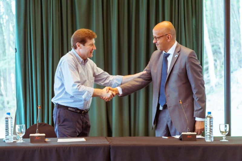 Melella: “Hemos firmado una alianza más que estratégica con la ONU”