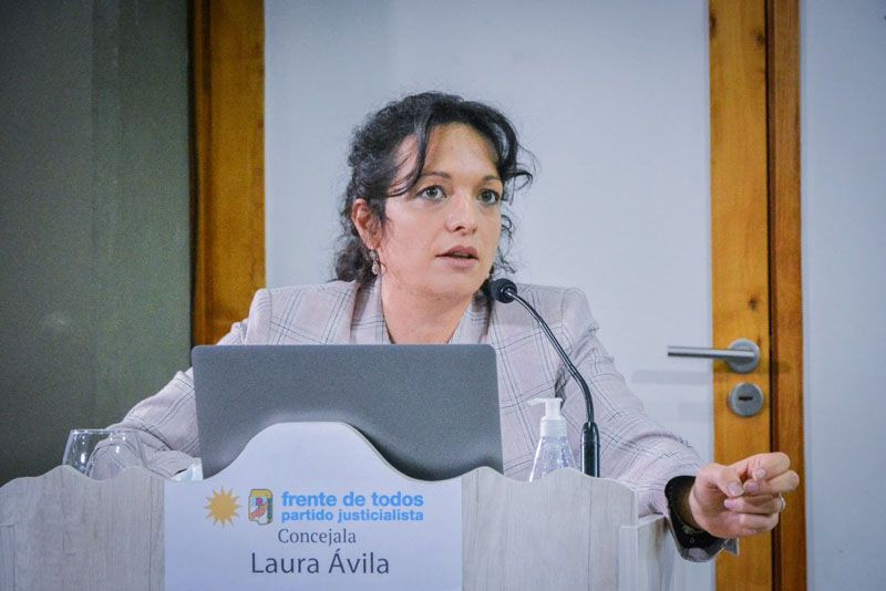 Avila: “La oposición no quiere debatir y nosotras llegamos a nuestra banca para discutir todo”