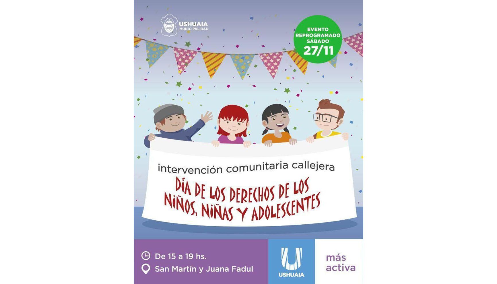 Será este sábado 27, en San Martín y Fadul