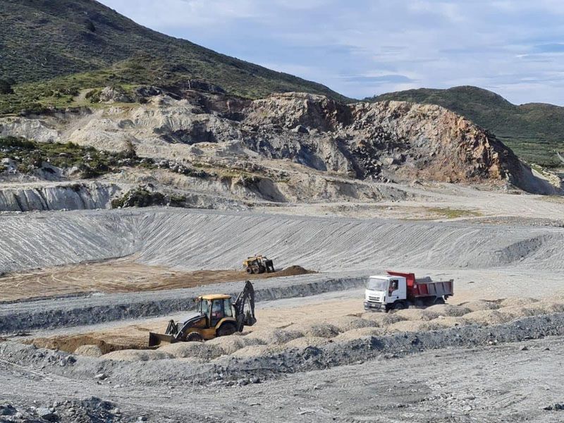 Avanza la ampliación del relleno sanitario