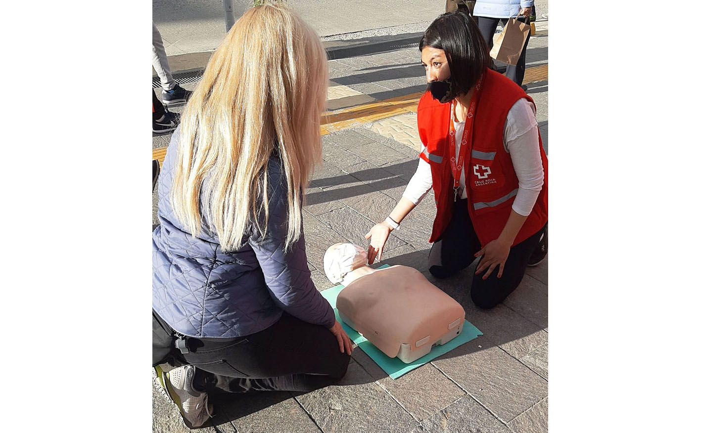 Cruz Roja Ushuaia promueve capacitaciones sobre primeros auxilios y RCP