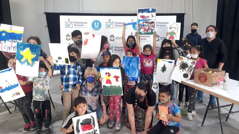 El Taller de Artes Visuales municipal para niños despidió el año 