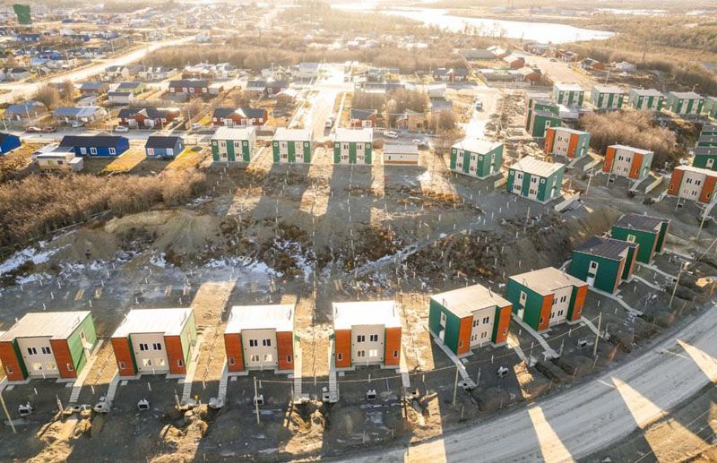 Entregaron 55 viviendas en Tolhuin