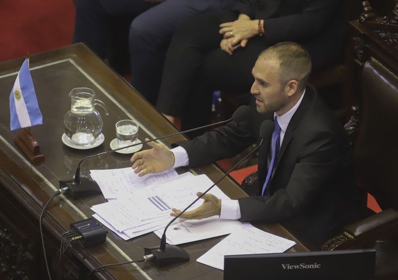 Martín Guzmán va a diputados a defender el presupuesto 2022
