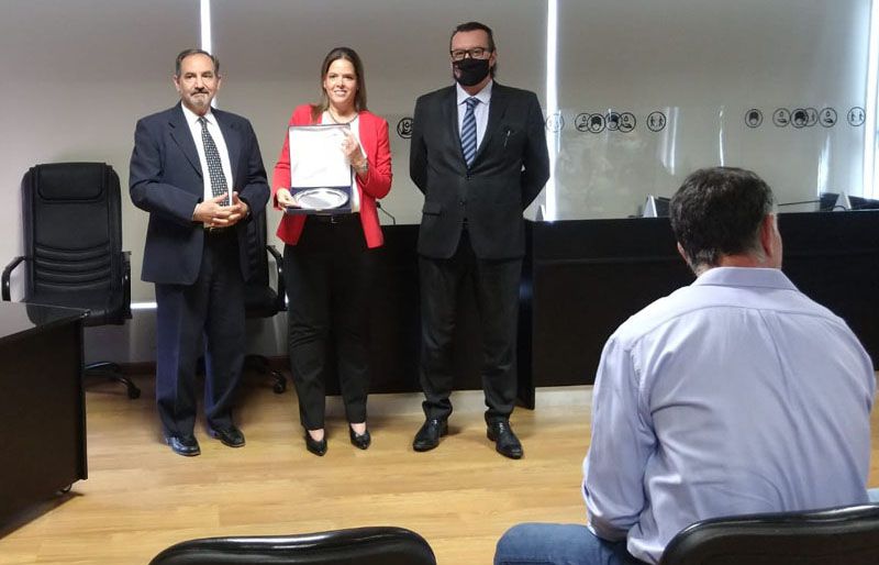 Reconocimiento a la Jueza Ana María D’Alessio