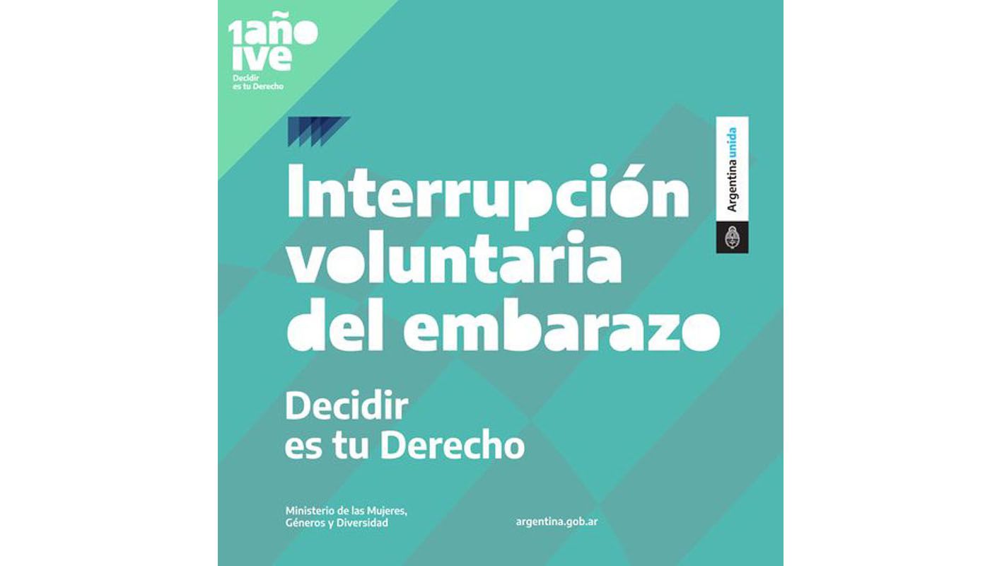 El Ministerio de las Mujeres, Géneros y Diversidad conmemora un año de la Ley de IVE 