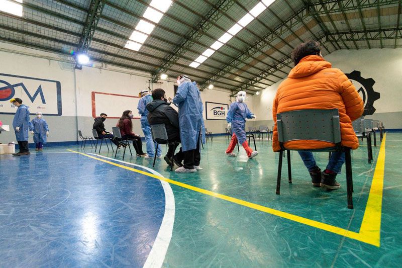 Se intensifica operativo de hisopados voluntarios