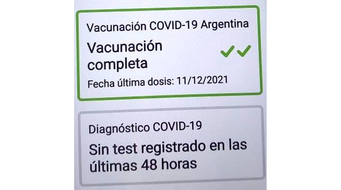 El sábado comienza a regir el pase sanitario