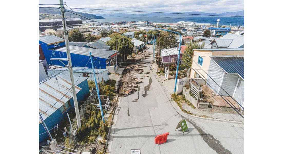 Iniciaron los trabajos de repavimentación en La Cantera y San Vicente