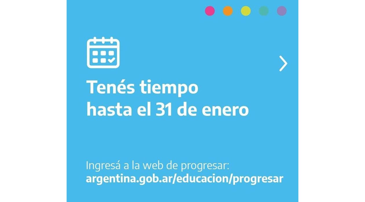 Inscripciones abiertas hasta el 31 de enero