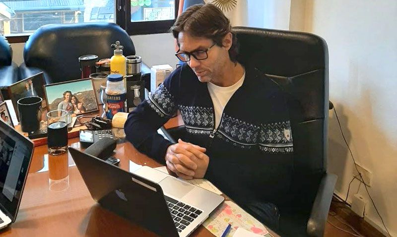 El legislador Federico Sciurano mantuvo una reunión con el director Nacional de Política Exterior Antártica