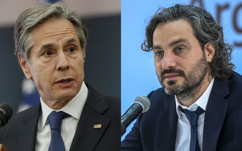 Cafiero llegó a EEUU y se prepara la reunión con Blinken, con el FMI como tema central