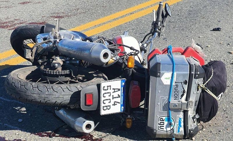 Falleció un motociclista en la Ruta N°3